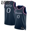 Camiseta Niños Philadelphia 76ers Tyrese Maxey 2025-26 Nike City Edition Navy Swingman